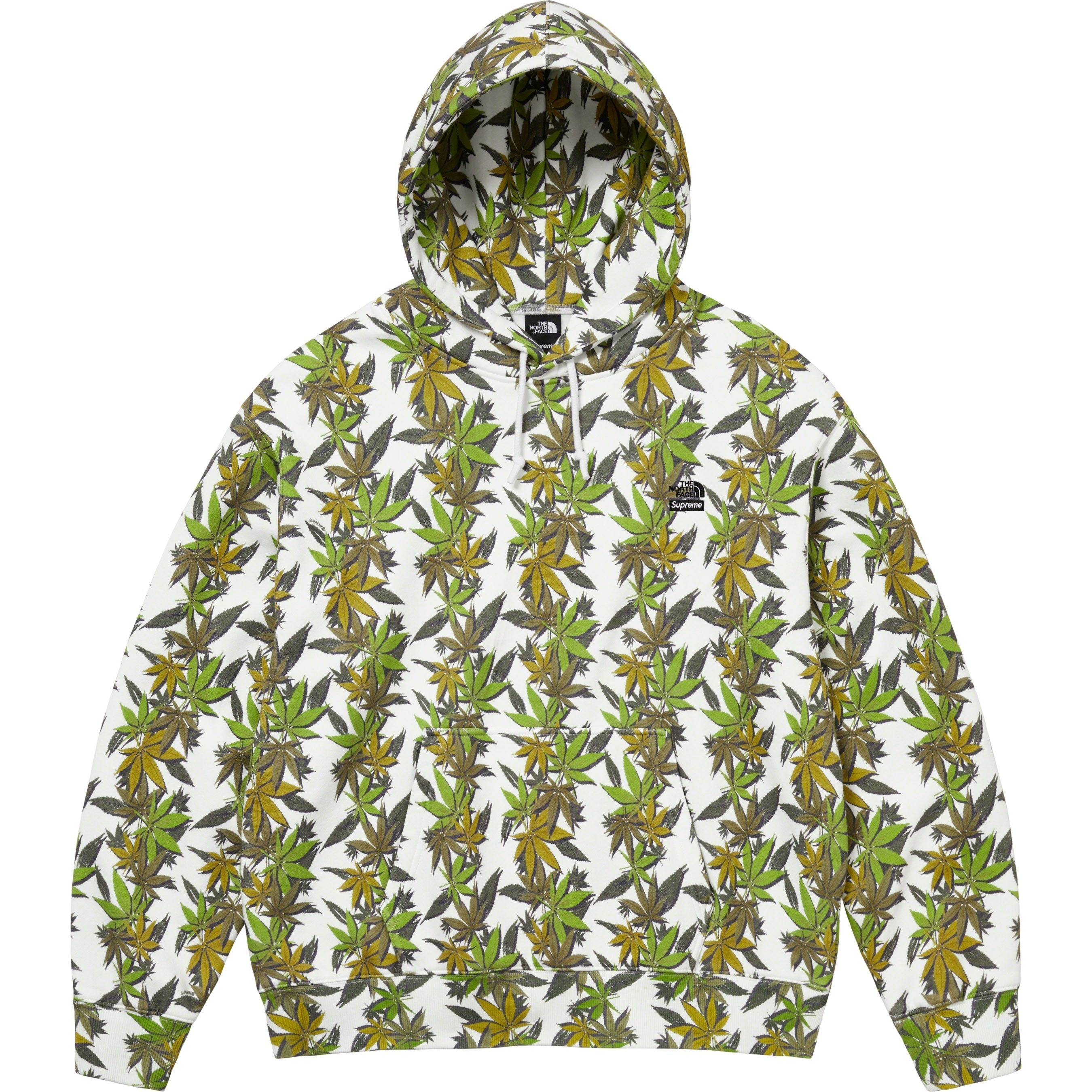 Supreme®/The North Face® Leaf Hooded Sweatshirt view 3